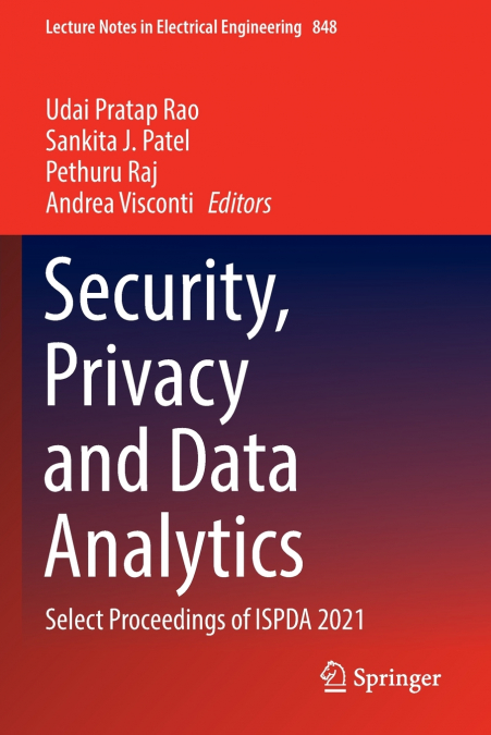 Security, Privacy and Data Analytics