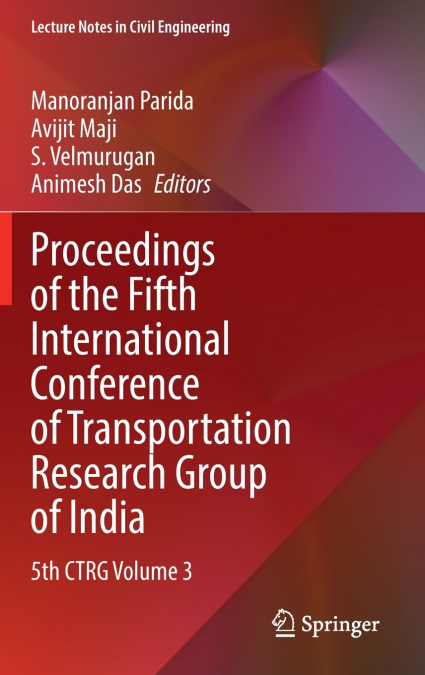 Proceedings of the Fifth International Conference of Transportation Research Group of India