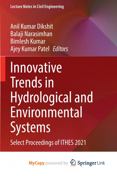 Innovative Trends in Hydrological and Environmental Systems