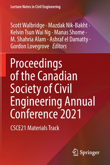 Proceedings of the Canadian Society of Civil Engineering Annual Conference 2021
