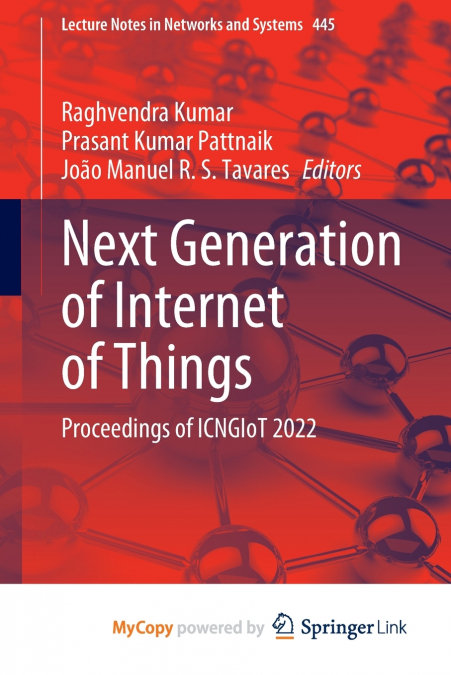 Next Generation of Internet of Things