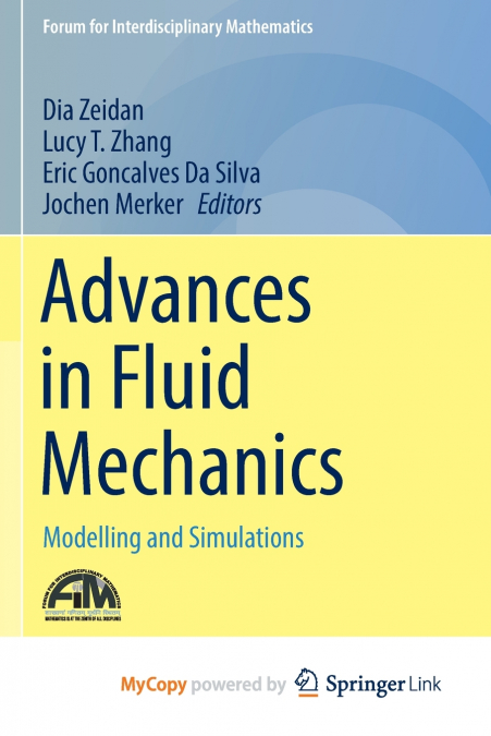 Advances in Fluid Mechanics