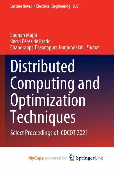 Distributed Computing and Optimization Techniques