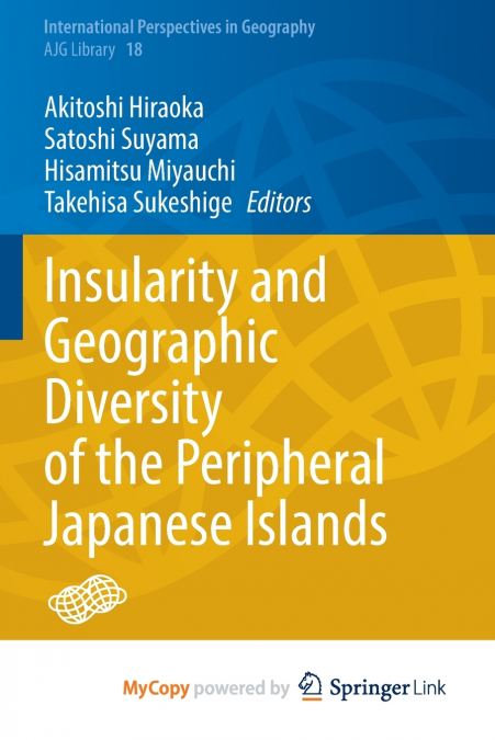 Insularity and Geographic Diversity of the Peripheral Japanese Islands