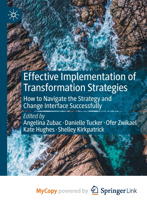 Effective Implementation of Transformation Strategies