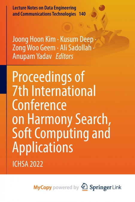 Proceedings of 7th International Conference on Harmony Search, Soft Computing and Applications