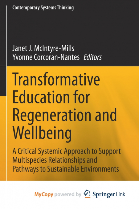 Transformative Education for Regeneration and Wellbeing