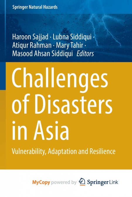 Challenges of Disasters in Asia