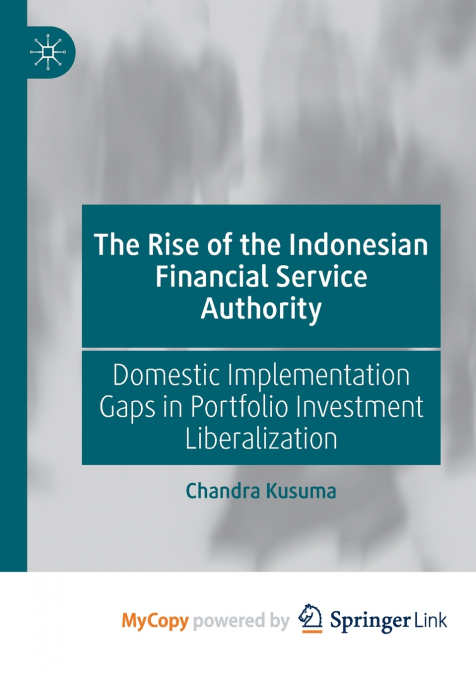 The Rise of the Indonesian Financial Service Authority