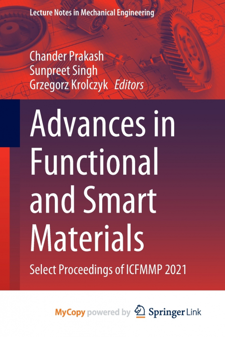 Advances in Functional and Smart Materials