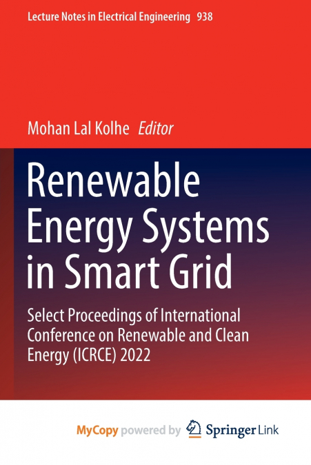 Renewable Energy Systems in Smart Grid