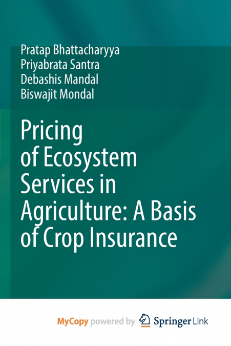 Pricing of Ecosystem Services in Agriculture