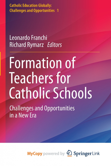 Formation of Teachers for Catholic Schools