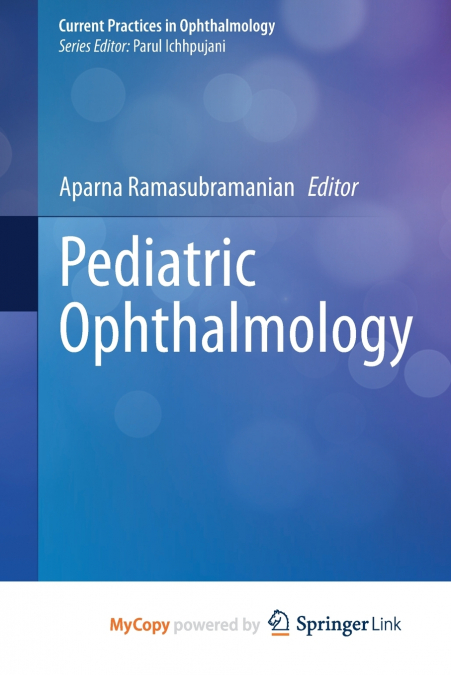 Pediatric Ophthalmology