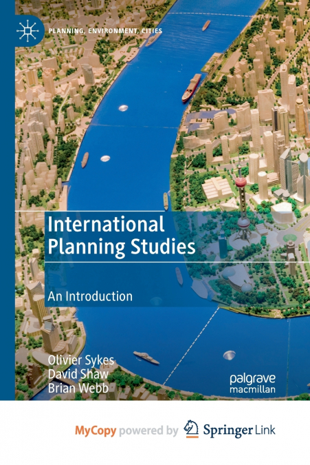 International Planning Studies
