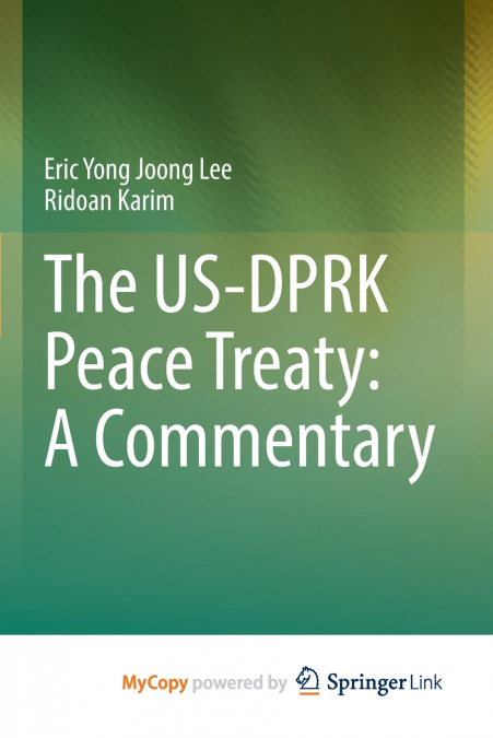 The US-DPRK Peace Treaty