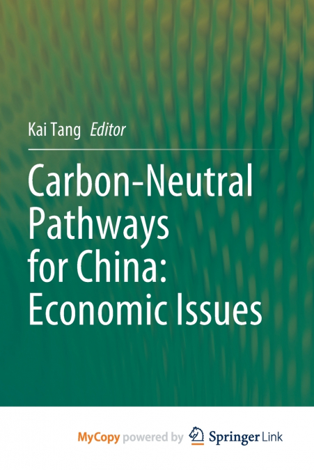 Carbon-Neutral Pathways for China