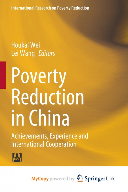 Poverty Reduction in China