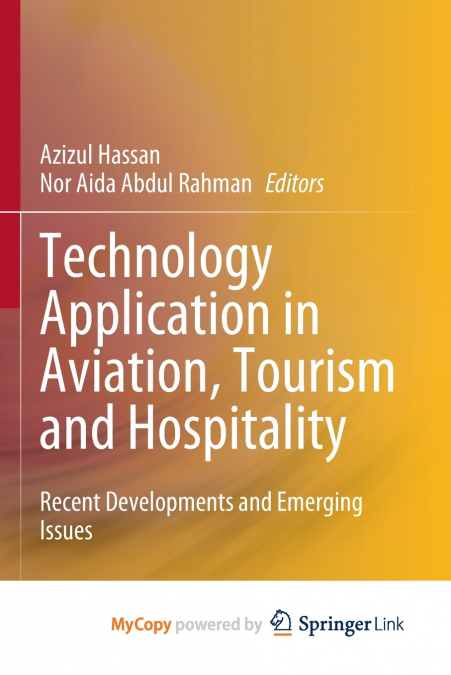 Technology Application in Aviation, Tourism and Hospitality