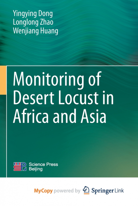Monitoring of Desert Locust in Africa and Asia