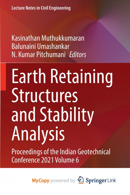 Earth Retaining Structures and Stability Analysis