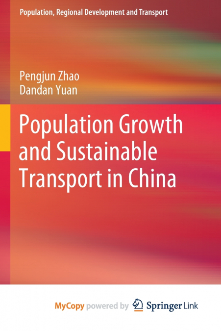 Population Growth and Sustainable Transport in China