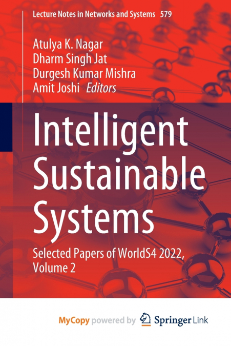 Intelligent Sustainable Systems