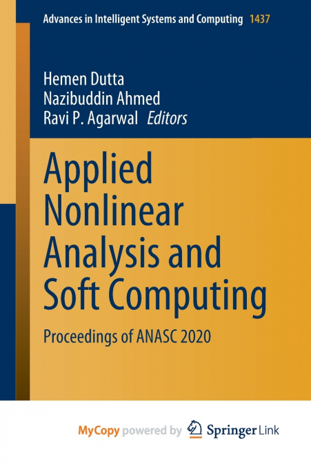 Applied Nonlinear Analysis and Soft Computing