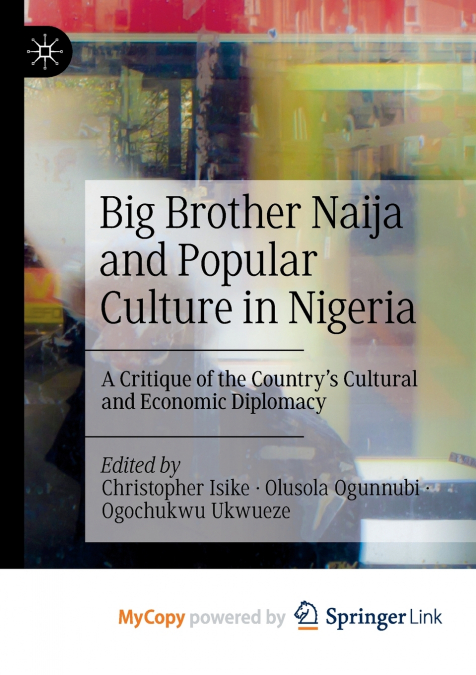 Big Brother Naija and Popular Culture in Nigeria