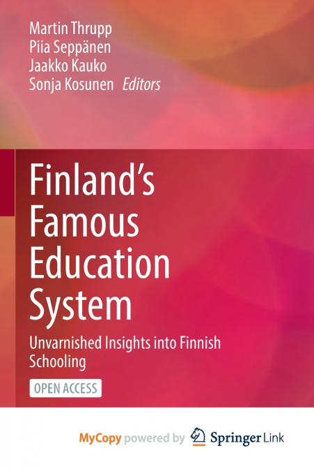 Finland’s Famous Education System