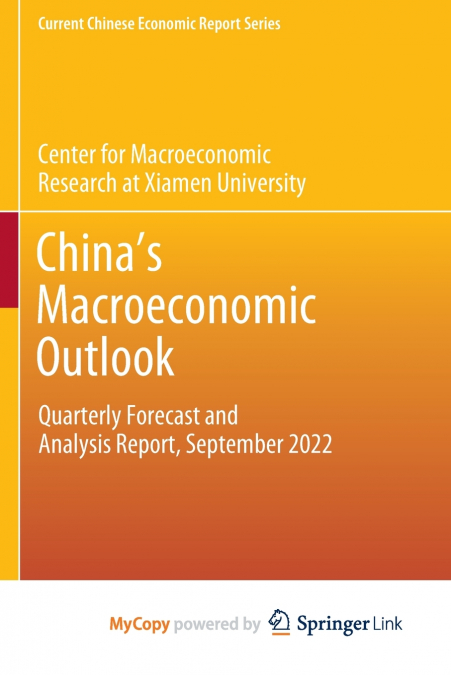 China’s Macroeconomic Outlook