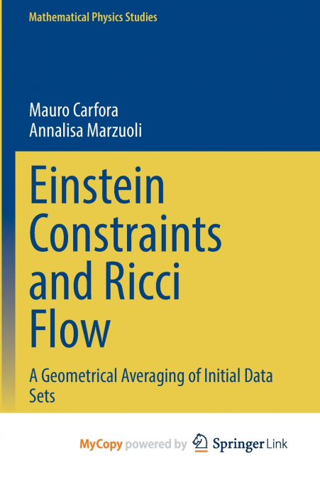 Einstein Constraints and Ricci Flow