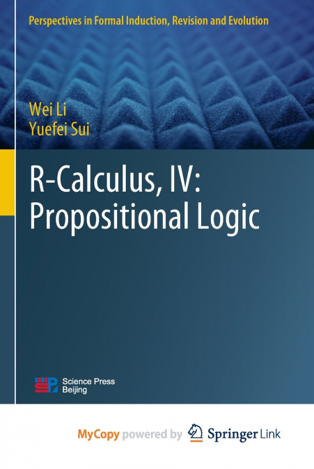 R-Calculus, IV