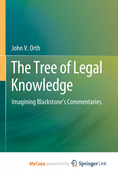 The Tree of Legal Knowledge