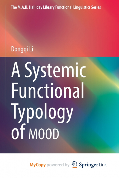 A Systemic Functional Typology of MOOD