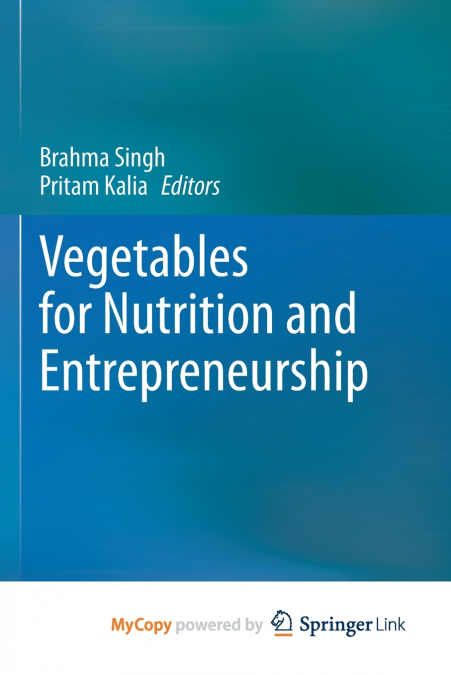 Vegetables for Nutrition and Entrepreneurship