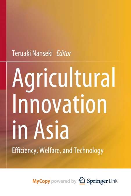 Agricultural Innovation in Asia