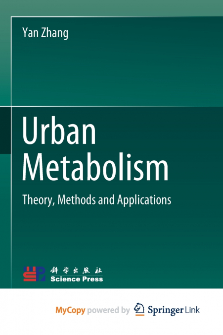 Urban Metabolism