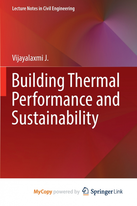 Building Thermal Performance and Sustainability