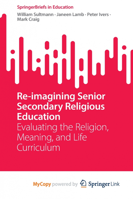 Re-imagining Senior Secondary Religious Education