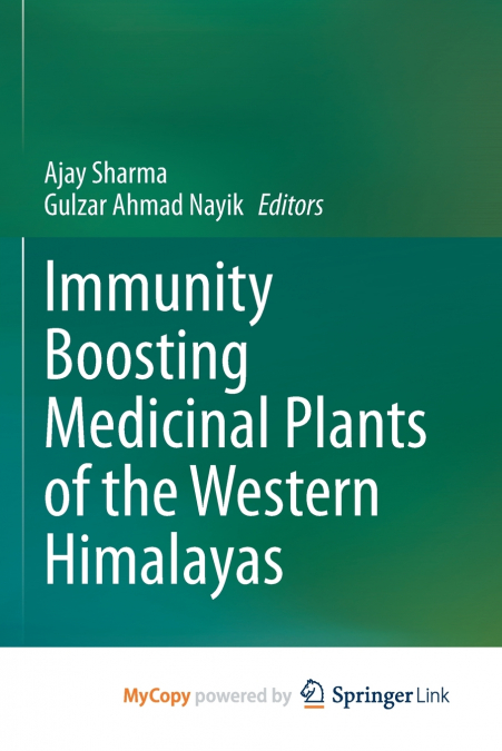 Immunity Boosting Medicinal Plants of the Western Himalayas