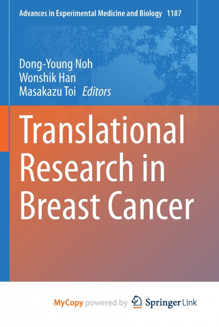 Translational Research in Breast Cancer