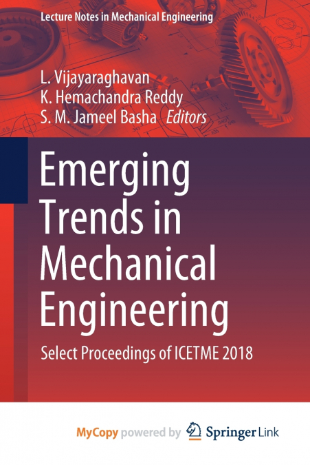 Emerging Trends in Mechanical Engineering