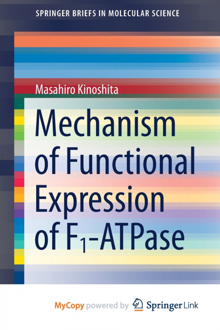 Mechanism of Functional Expression of F1-ATPase