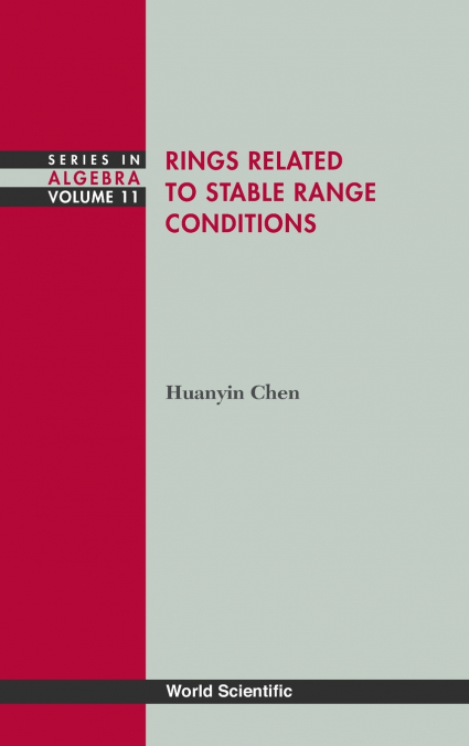 RINGS RELATED TO STABLE RANGE CONDITIONS
