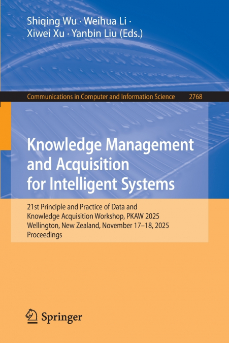 Knowledge Management and Acquisition for Intelligent Systems