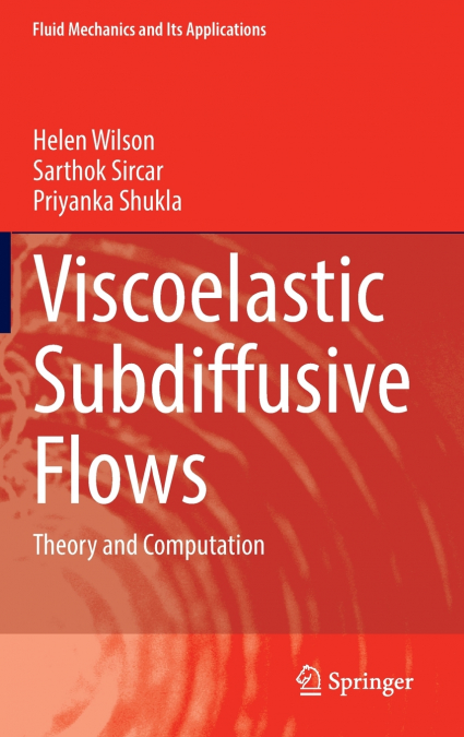 Viscoelastic Subdiffusive Flows