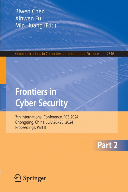 Frontiers in Cyber Security