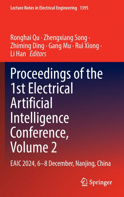 Proceedings of the 1st Electrical Artificial Intelligence Conference, Volume 2