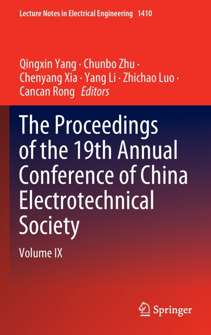 The Proceedings of the 19th Annual Conference of China Electrotechnical Society